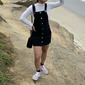 Zara mini skirt overalls
